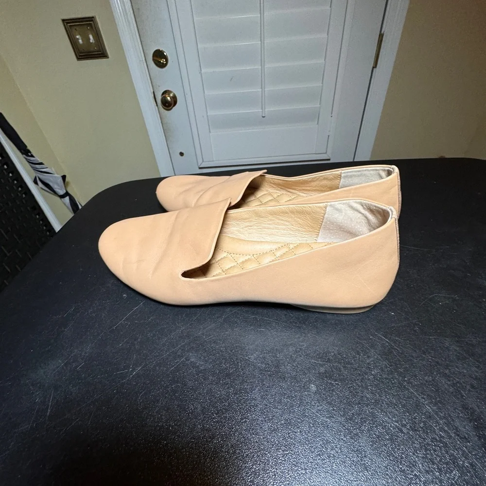 Birdies the starling leather flat 7.5 classic round toe